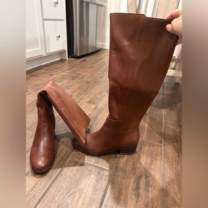 Rockport Brown Leather Knee-High Boots